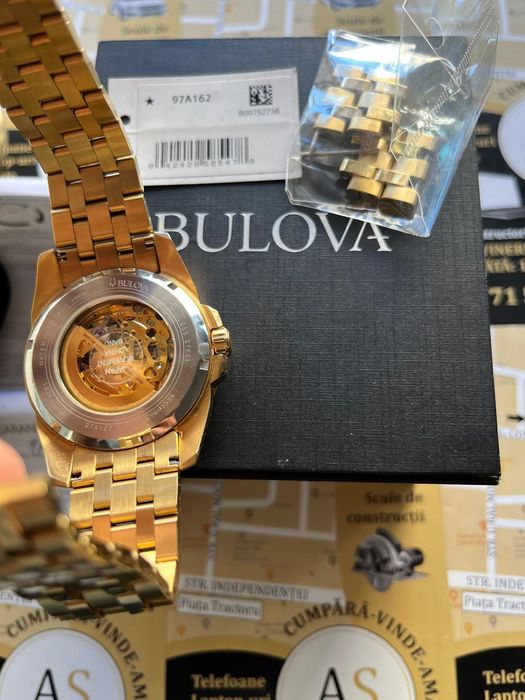 Ceas bărbătesc Bulova Classic Sutton 97A162 Automatic ca Nou