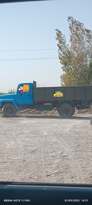 Gaz 53 ishga tayyor orqa 4 ta balon yangi