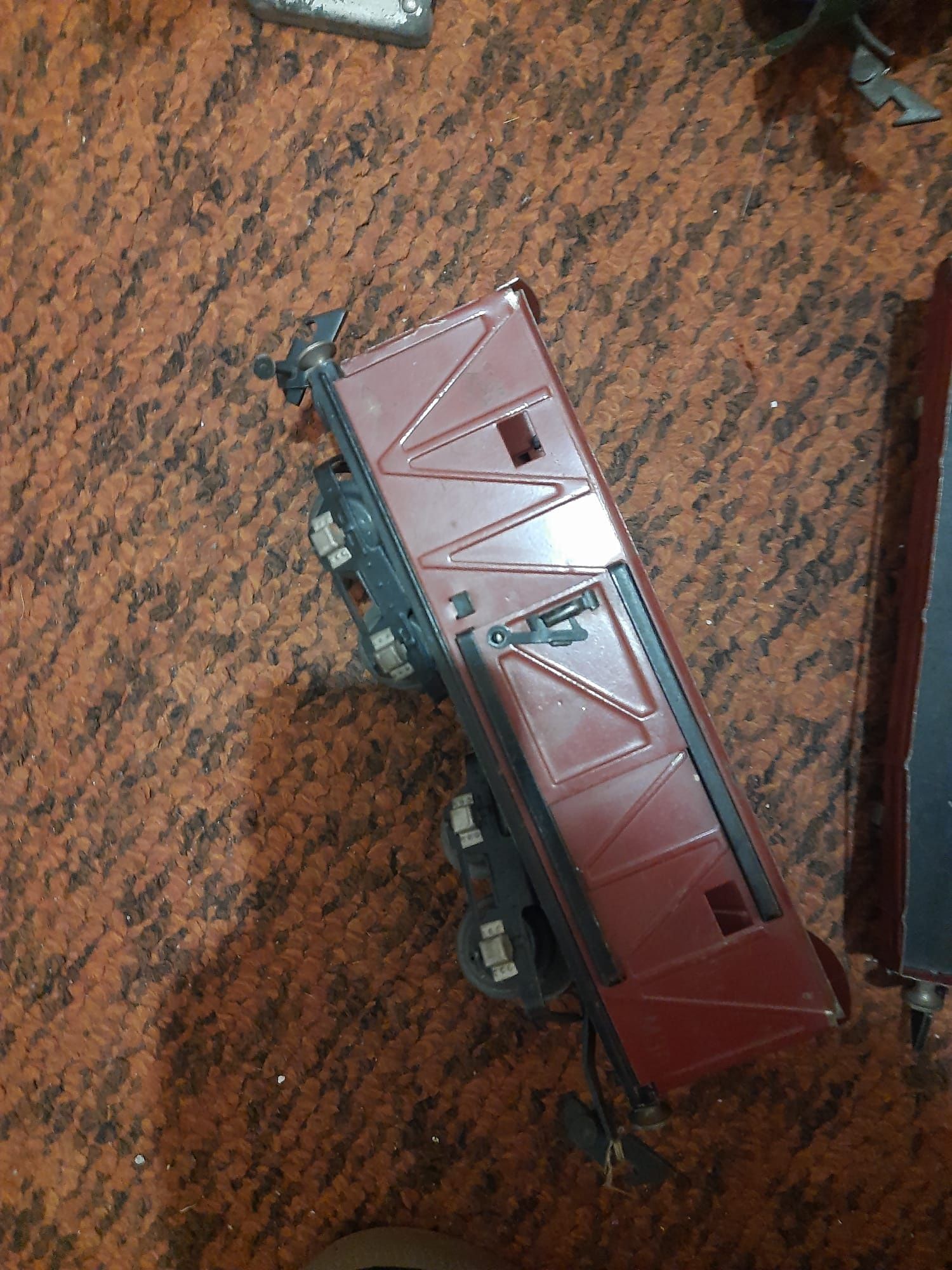 Set de tren de jucărie rusesc, anii 60-70