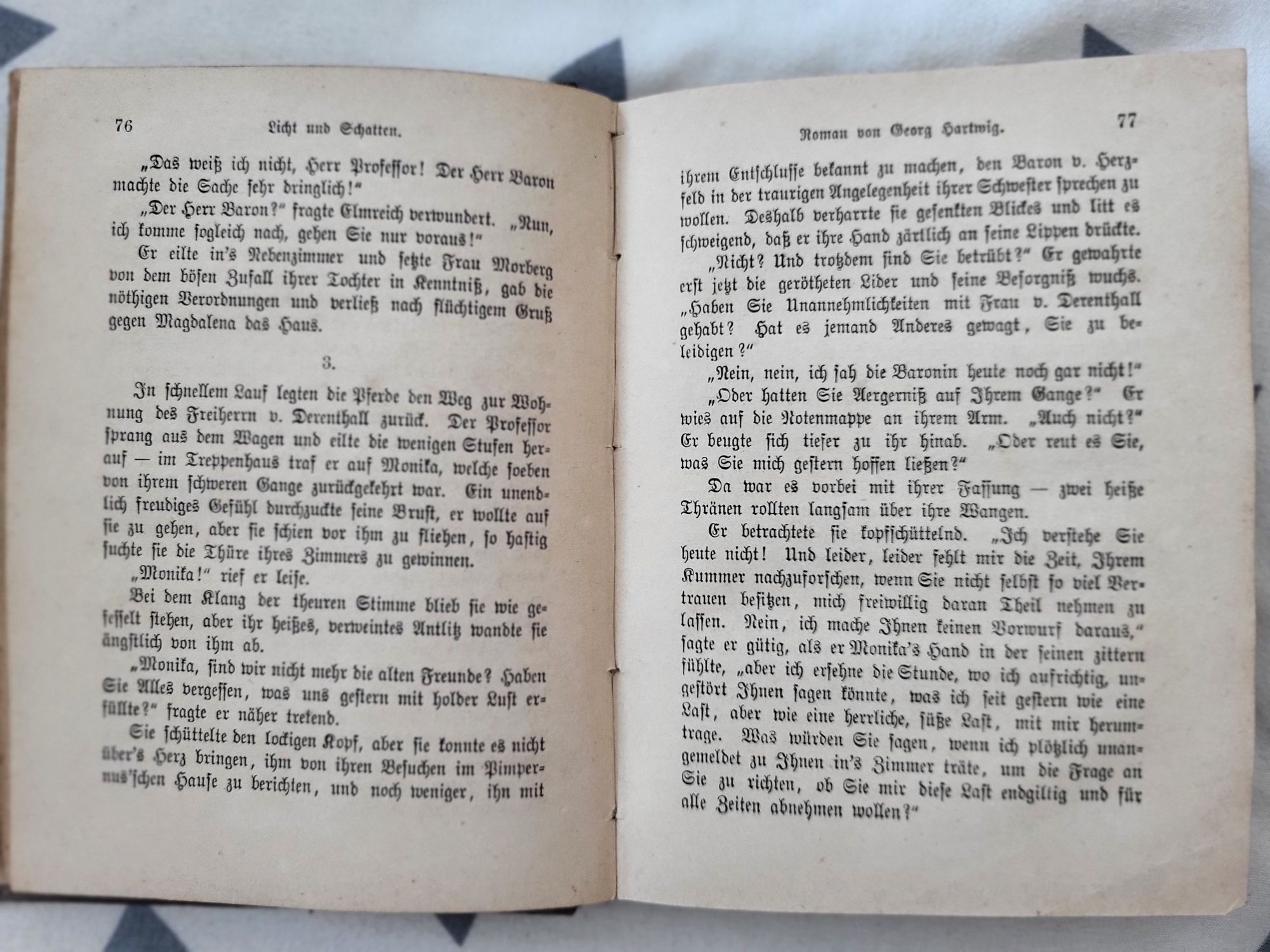 Carte în germana 1879 Bibliothek der unterhaltung und des wissens