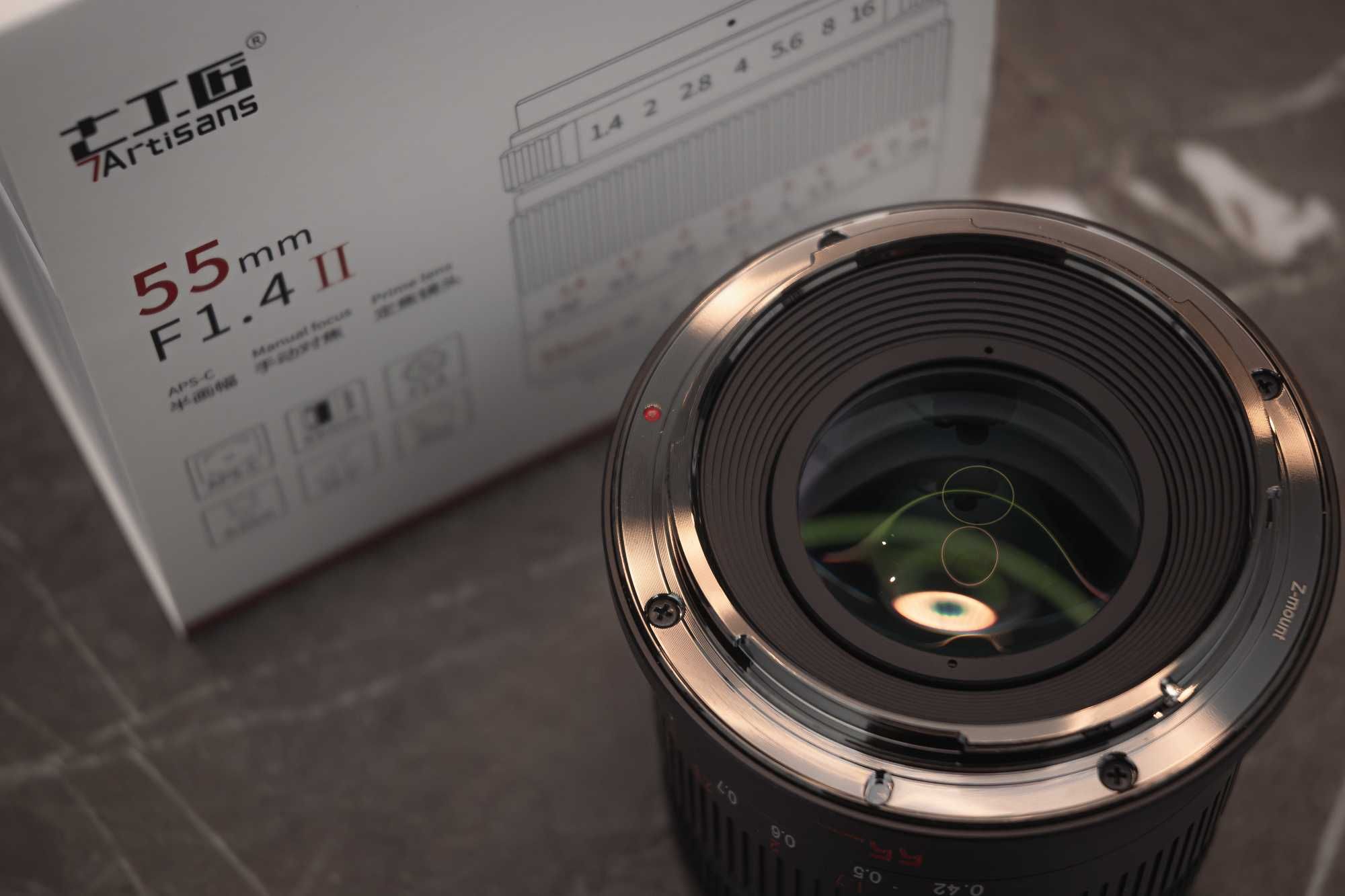 Обектив 7artisans 55mm f/1.4 II за Nikon Z (APS-C)