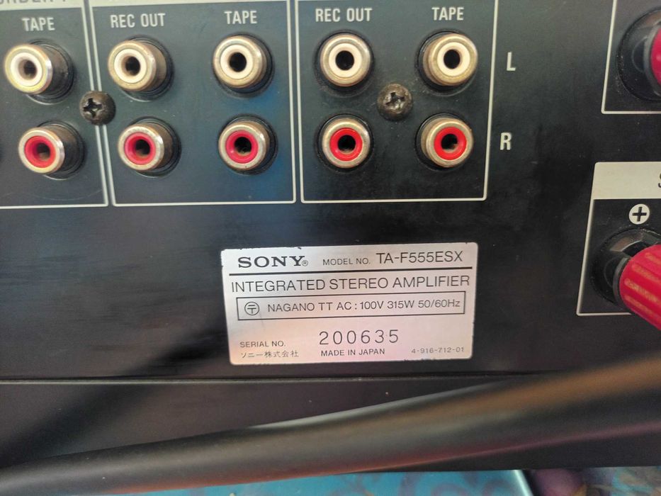 vand schimb amplif Sony TA F555ESX