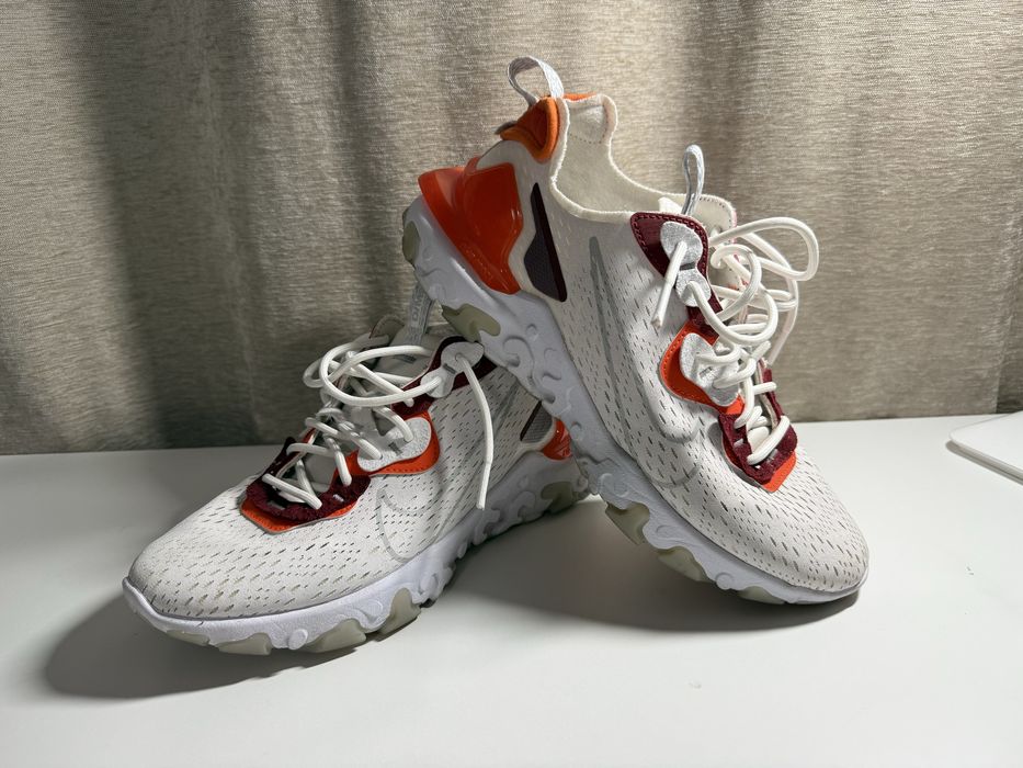 Nike React Alb Portocaliu 42