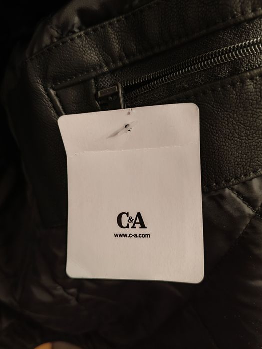 Куртка кожаная C&A XL