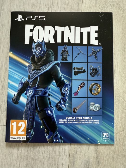 Vand cod Fortnite cobalt star bundle