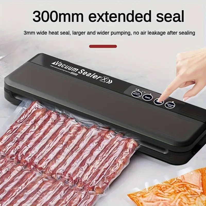 Вакуумный упаковщик Vacuum Sealer черный