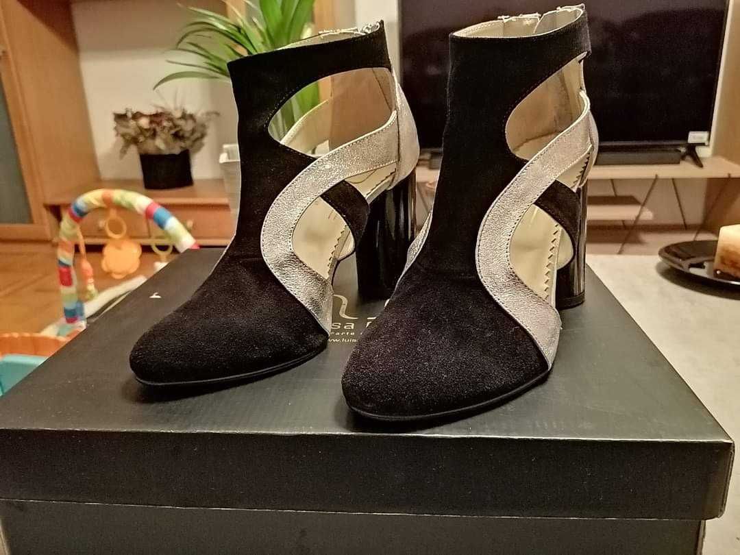 Sandale cu toc elegante piele Luisa Fiorre