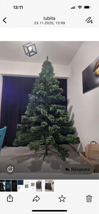 Brad de Craciun artificial