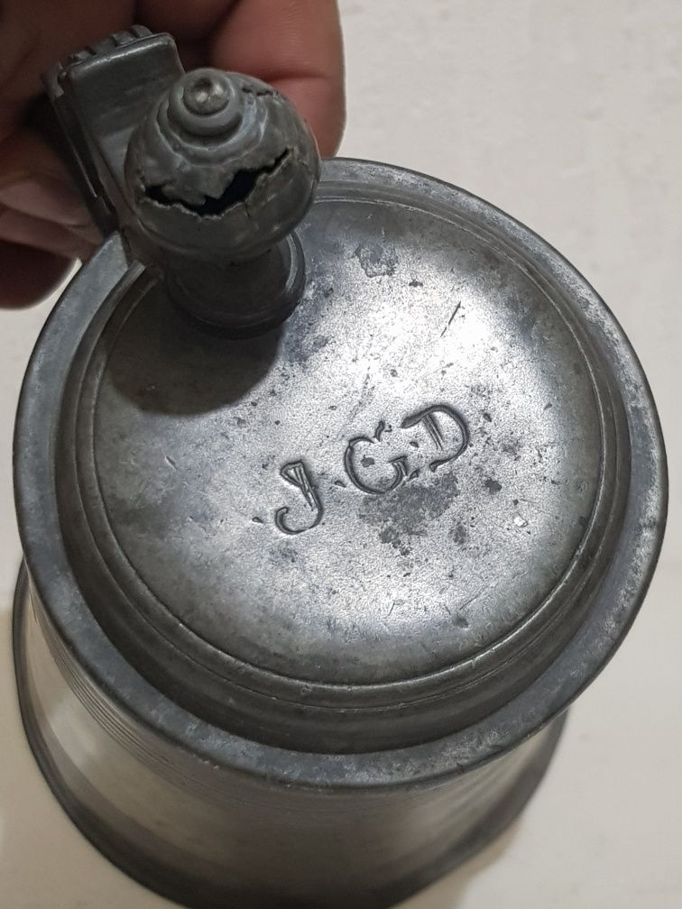Halba de bere zinc 1700