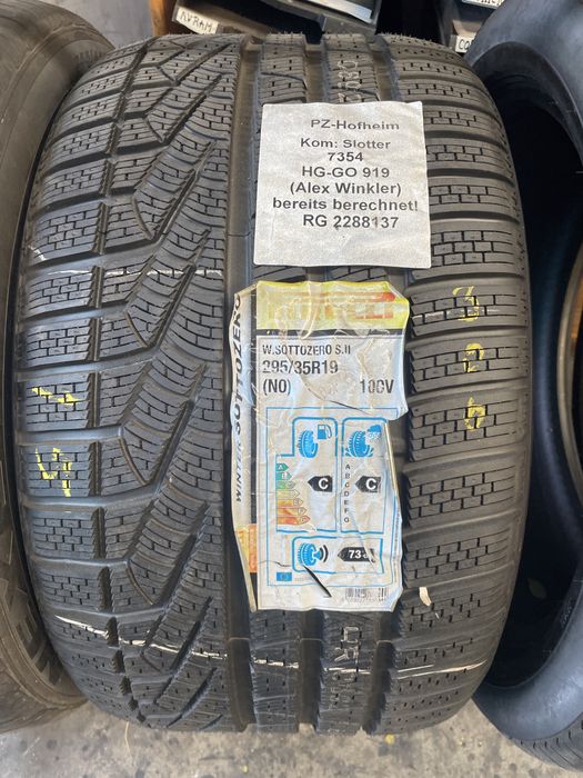 295/35/19 Pirelli 100V