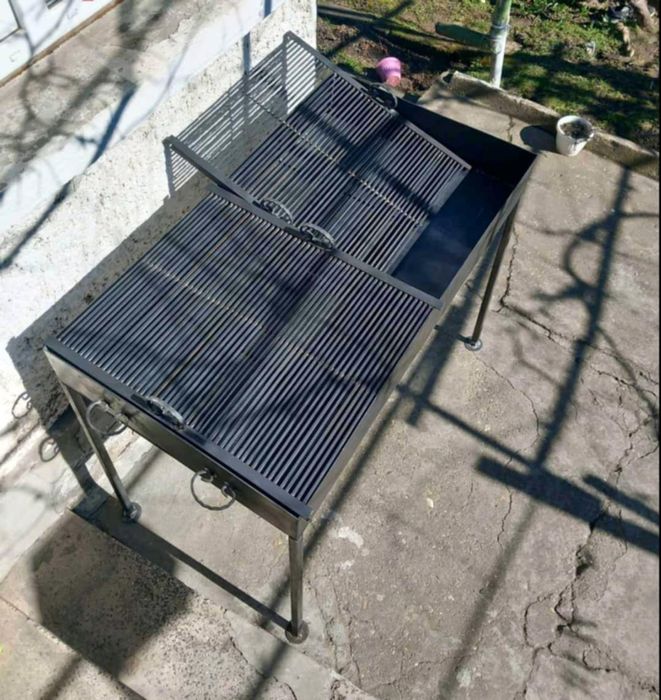 Барбекюта изработени по идея на клиент като модел и размер.