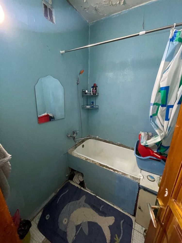 2в3/3/4 Ялангач,Чимган остановка,бал 1.5х3,чистая квартира,торец.