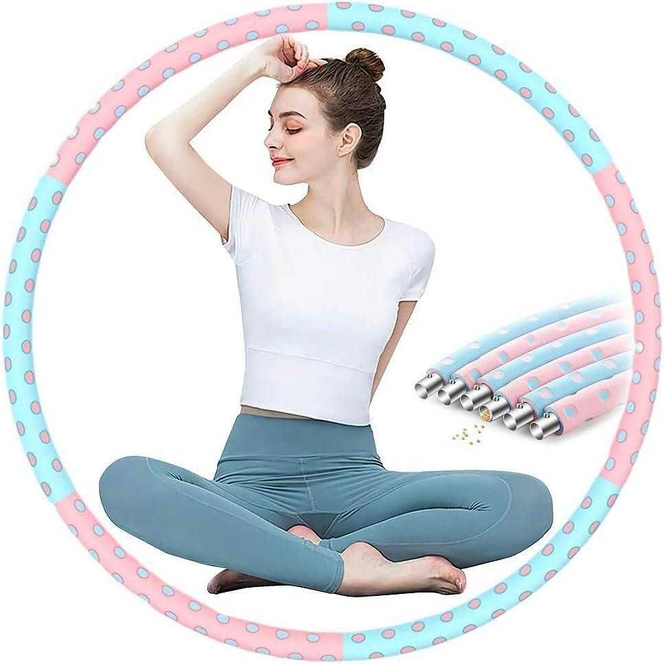 Намален! Фитнес масажен обръч за отслабване Hula Hoop, 96 см. и 98см.