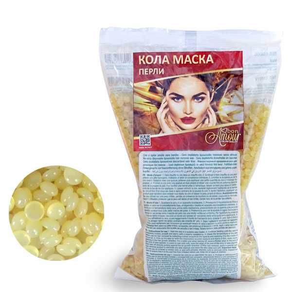 Италианска кола маска Bon Amour на перли - Различни видове