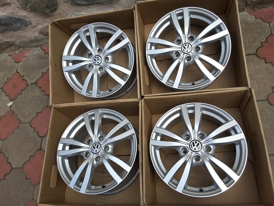 jante aliaj 16; 5x112; Vw Passat b5, b6, b7, b8, Caddy, Golf 5, 6, 7