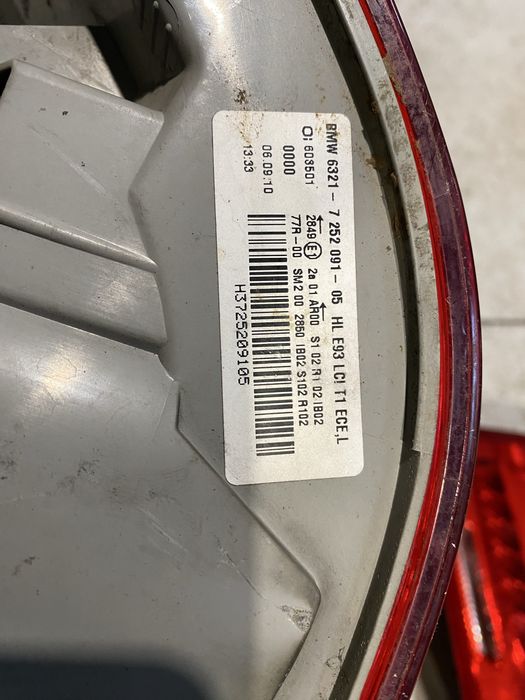 Stop / stopuri led stanga / dreapta Bmw seria 3 e93 lci / facelift