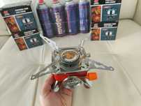 Mini Aragaz Camping cu butelie gaz 400ml , Reșeu pe Gaz