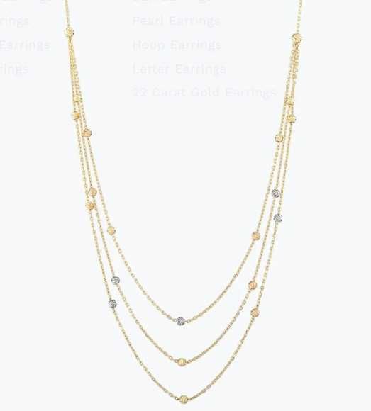 Altınbaş дамско златно колие, 14 карата, злато