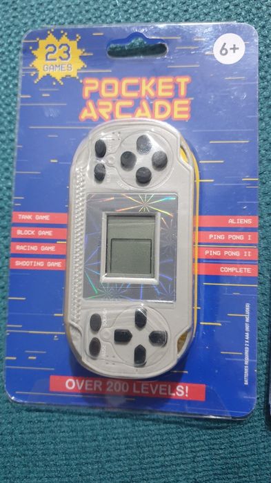 Retro Poket Arcade 23 Games 6+ Over 200 Levels 2 Buc