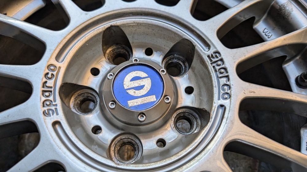 Jante sparco R16 echipate cu cauciucuri 205/55/16 iarna