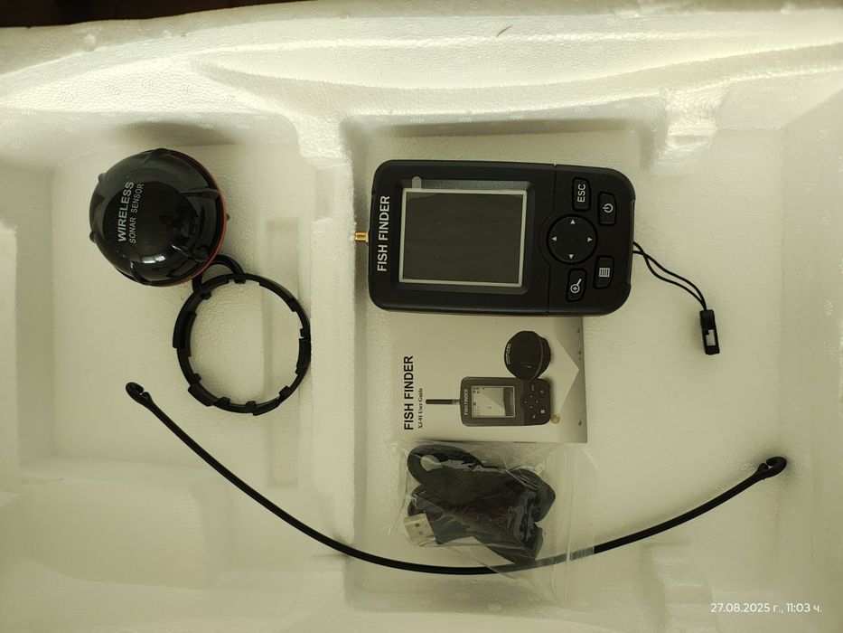 Лодка за захранка с GPS и Сонар