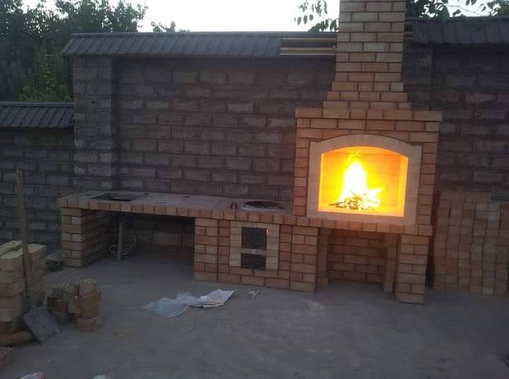 Йозги ошхона . Летние кухня