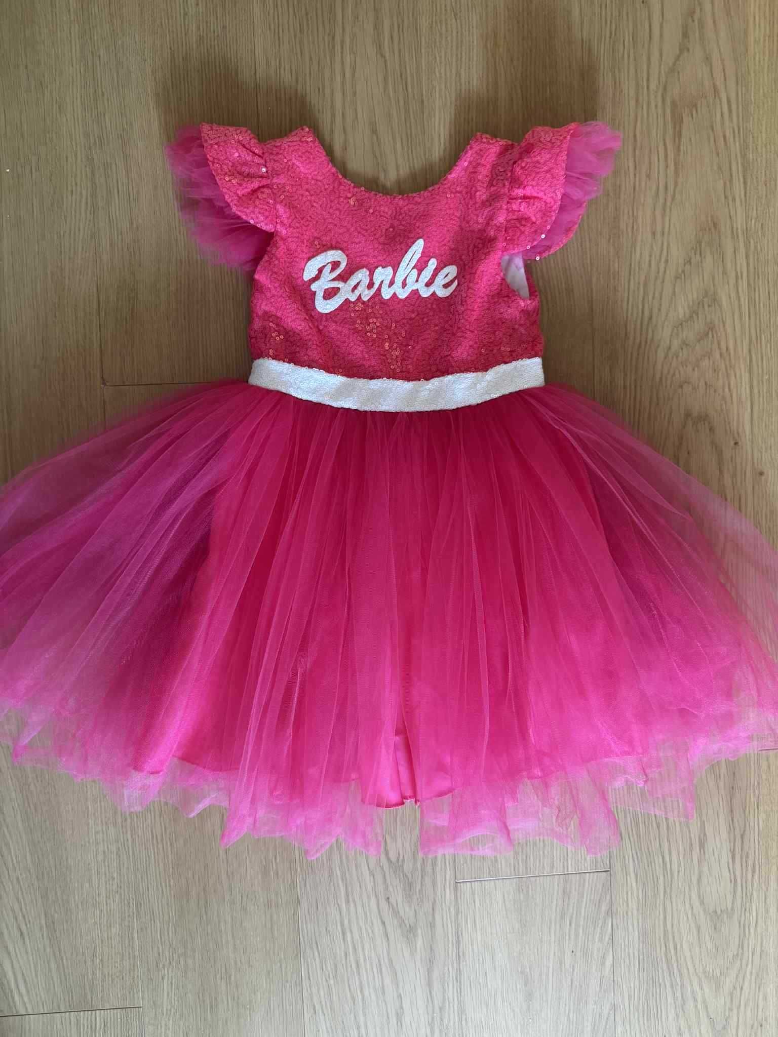 Блестяща Барби Barbie рокля 116 см (6 год.)