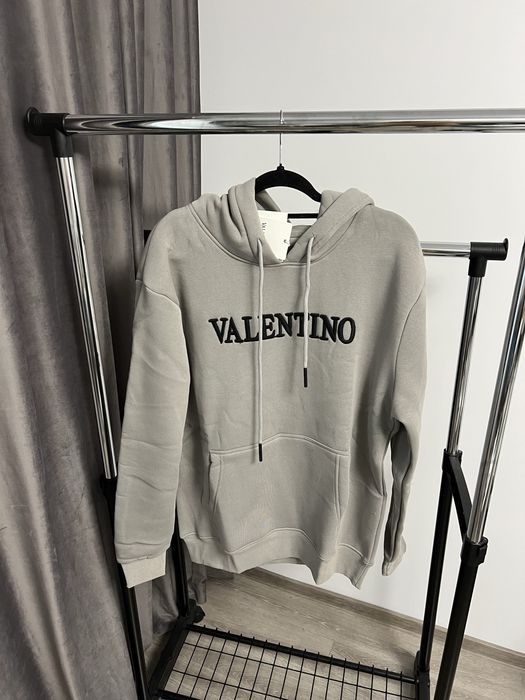Hanorac VALENTINO Gri/Negru super calitate