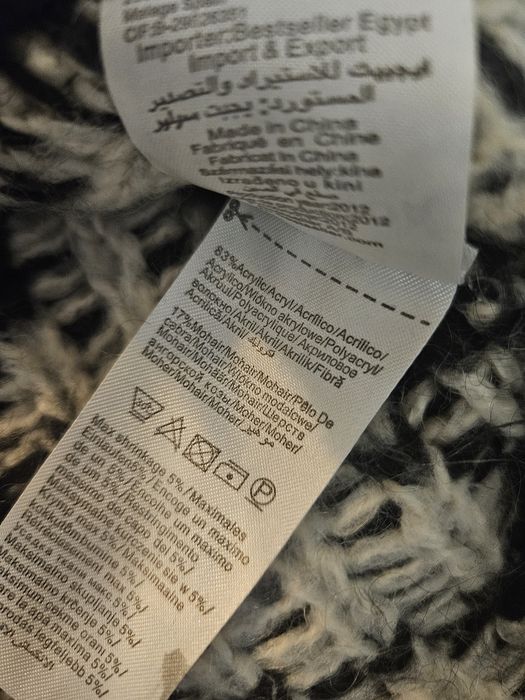 Pulover mohair și acrilic, stare impecabilă, elegant