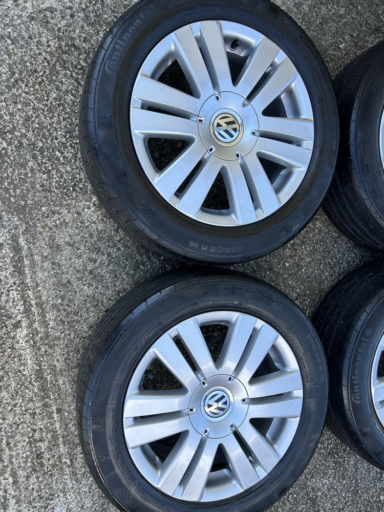 5х112 16 ски оргинални vw pasat touran golf 5 kadi