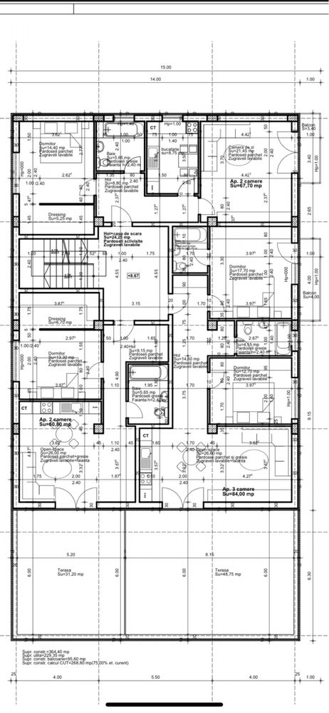 Apartamente 2 camere compozitori kamsas primo baba novac stidio garson