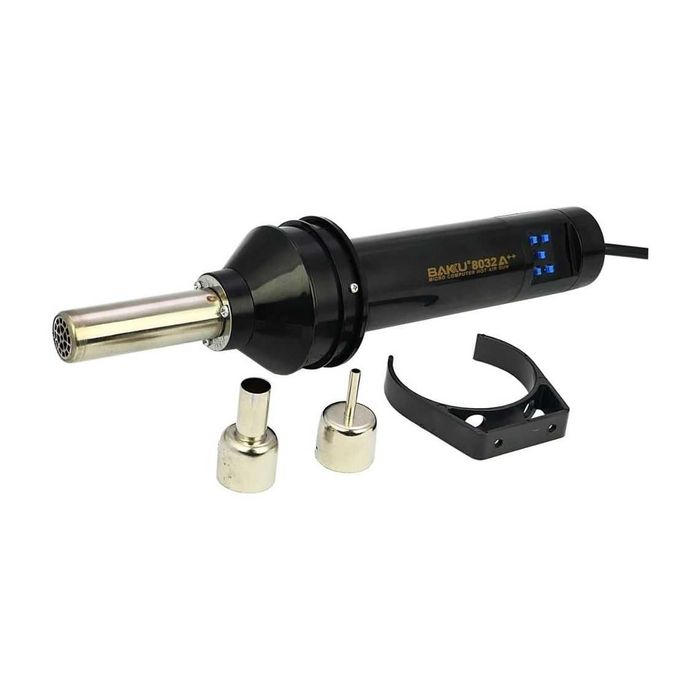 Пистолет за горещ въздух BAKU BK-8032A++ с цифров блок за управление