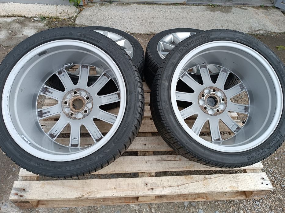 Лети джанти 18ки 5х112 VW + летни гуми 235/40/18
