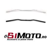 Ghidon 22mm moto negru argintiu universal