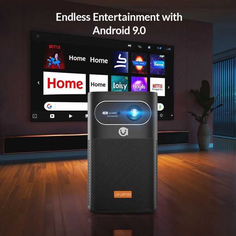 проектор BYINTEK V30 мобильный проектор  3D. Мощный,громкий звук,супер