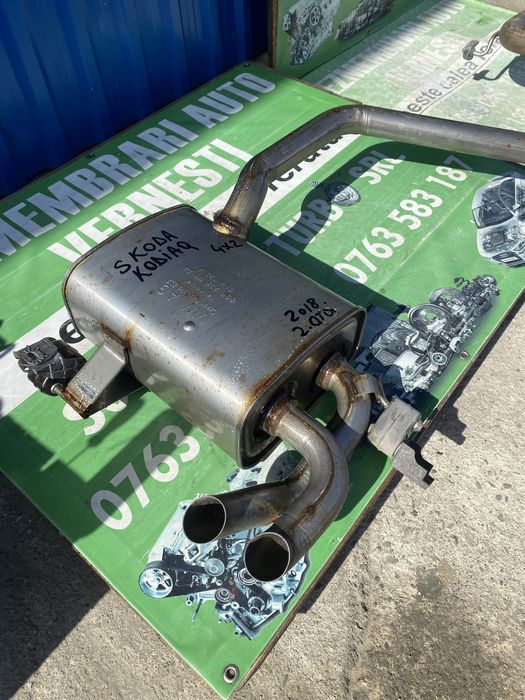 Tobă finală , Evacuare completă Skoda kodiaq 2.0 tdi