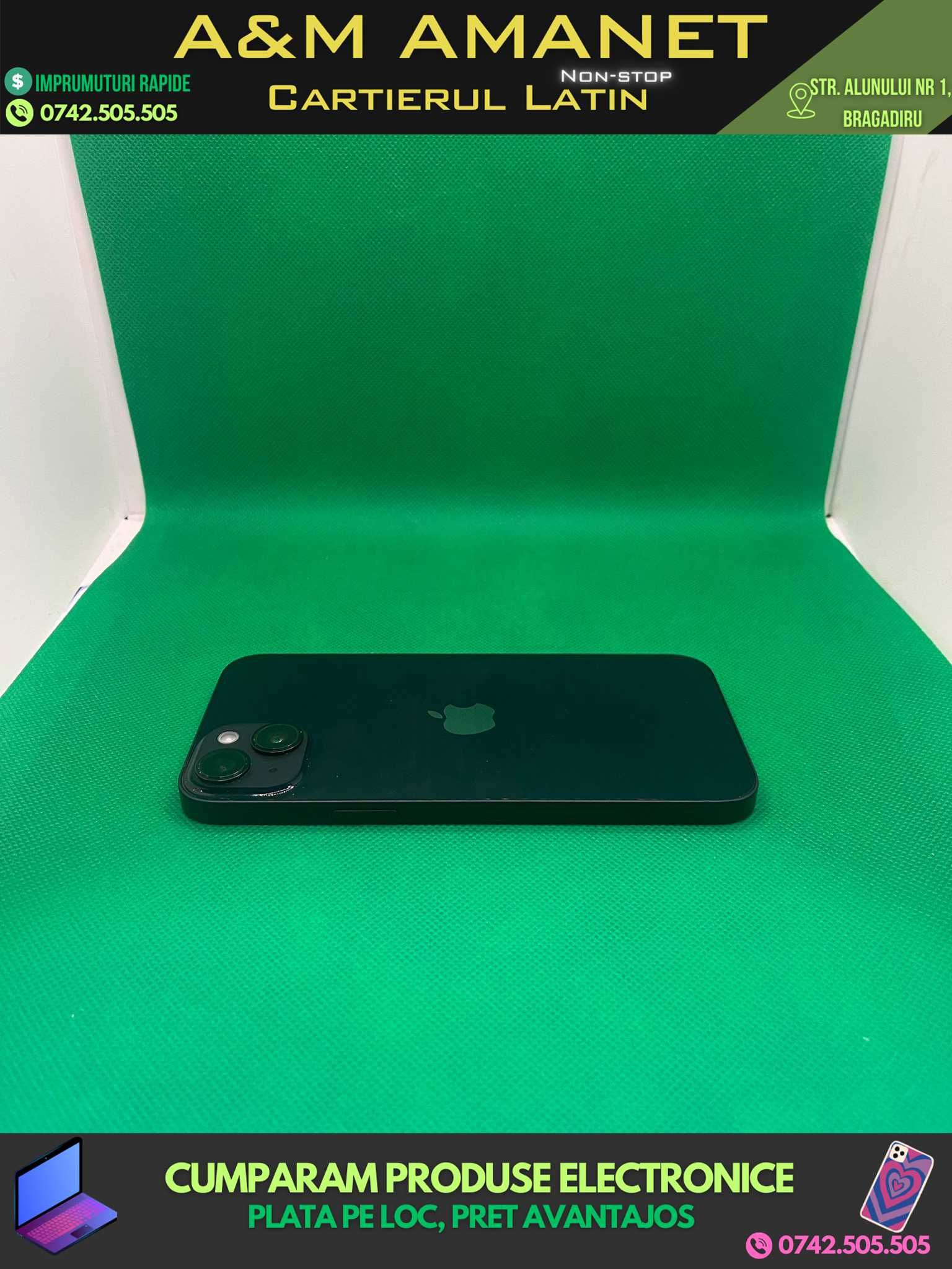 iPhone 14 Plus, 128GB, Midnight Blue, 99% Baterie (A&M AMANET)