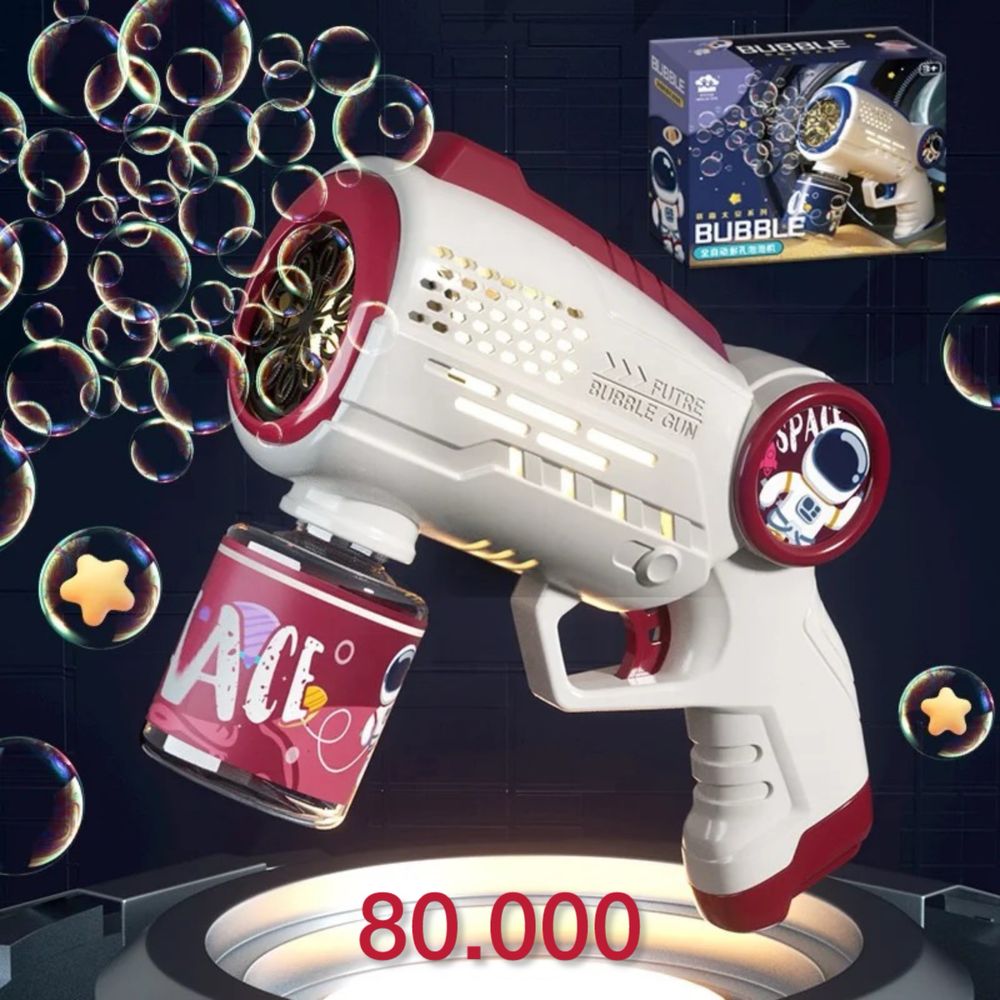 Bubble gun mini pufak purkovchi blaster