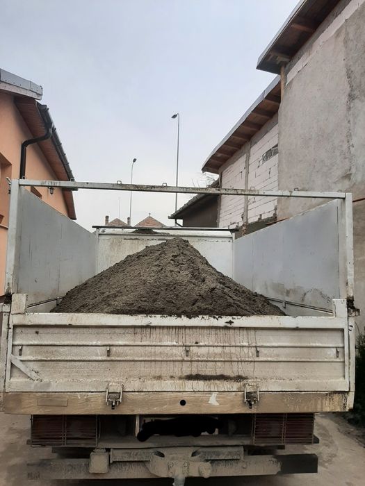 Transport marfa (nisip, sort, pamant) basculabil 3 parti