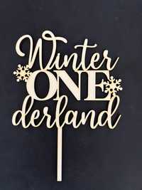 Topper tort winter onederland