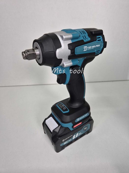 Pistol de impact 1/2" Top Helper DK-5001 850Nm 2 acumulatori