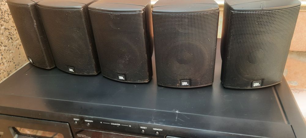 Двукасетъчен Дек SONY dc we 505 JBL 75sat Сателитни колонки