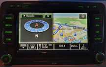 Navigatie originală Skoda columbus rns 510