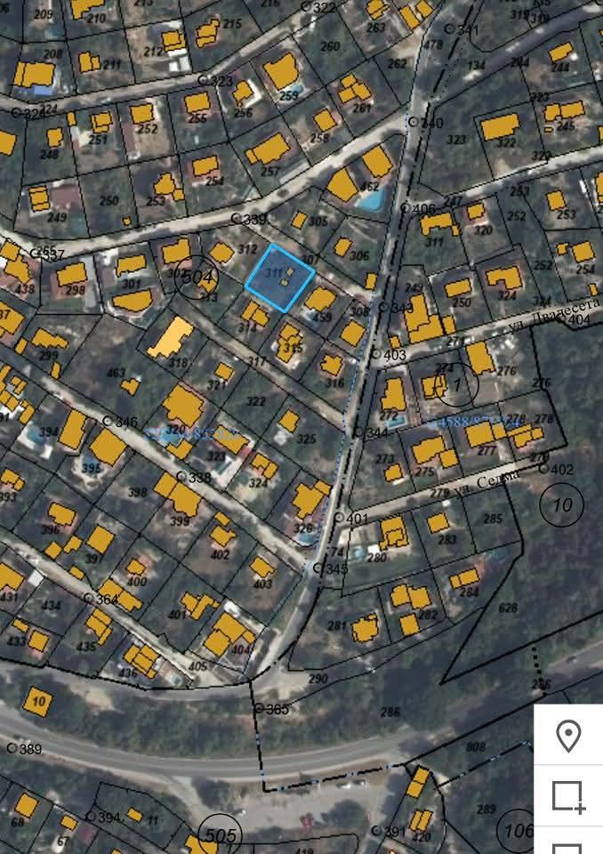 Урегулиран поземлен имот с 180° морска панорама към к.к. Албена
