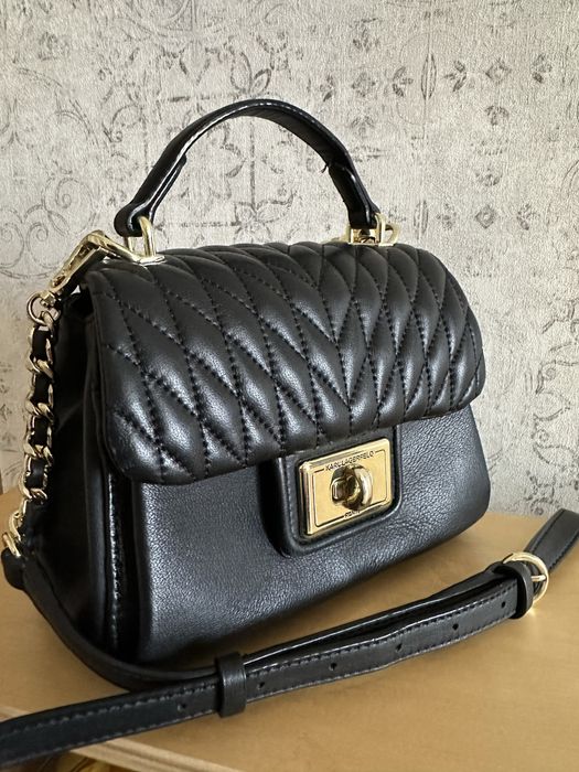 Karl Lagerfeld сумка из натуральной телячей кожи 100 % оригинал