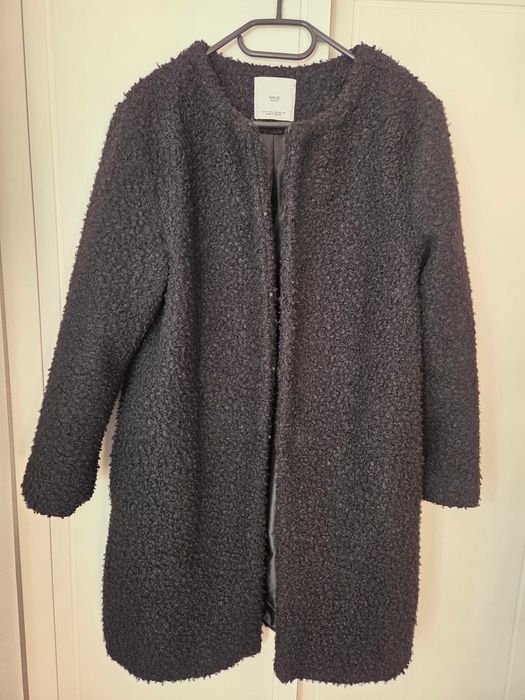 Palton din blana Mango marime M