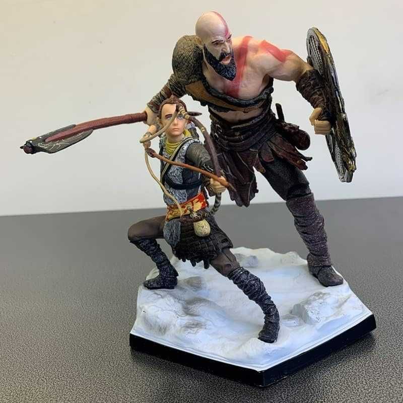 Figurina Kratos & Atreus God of War, 20 cm