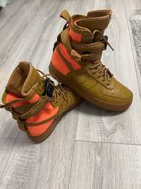 Nike SF Air Force 1 leather trainers