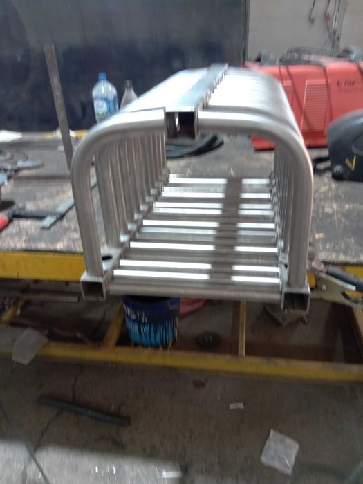 cazan incalzire/serpentina/registru termic soba 700x450x400 INOX