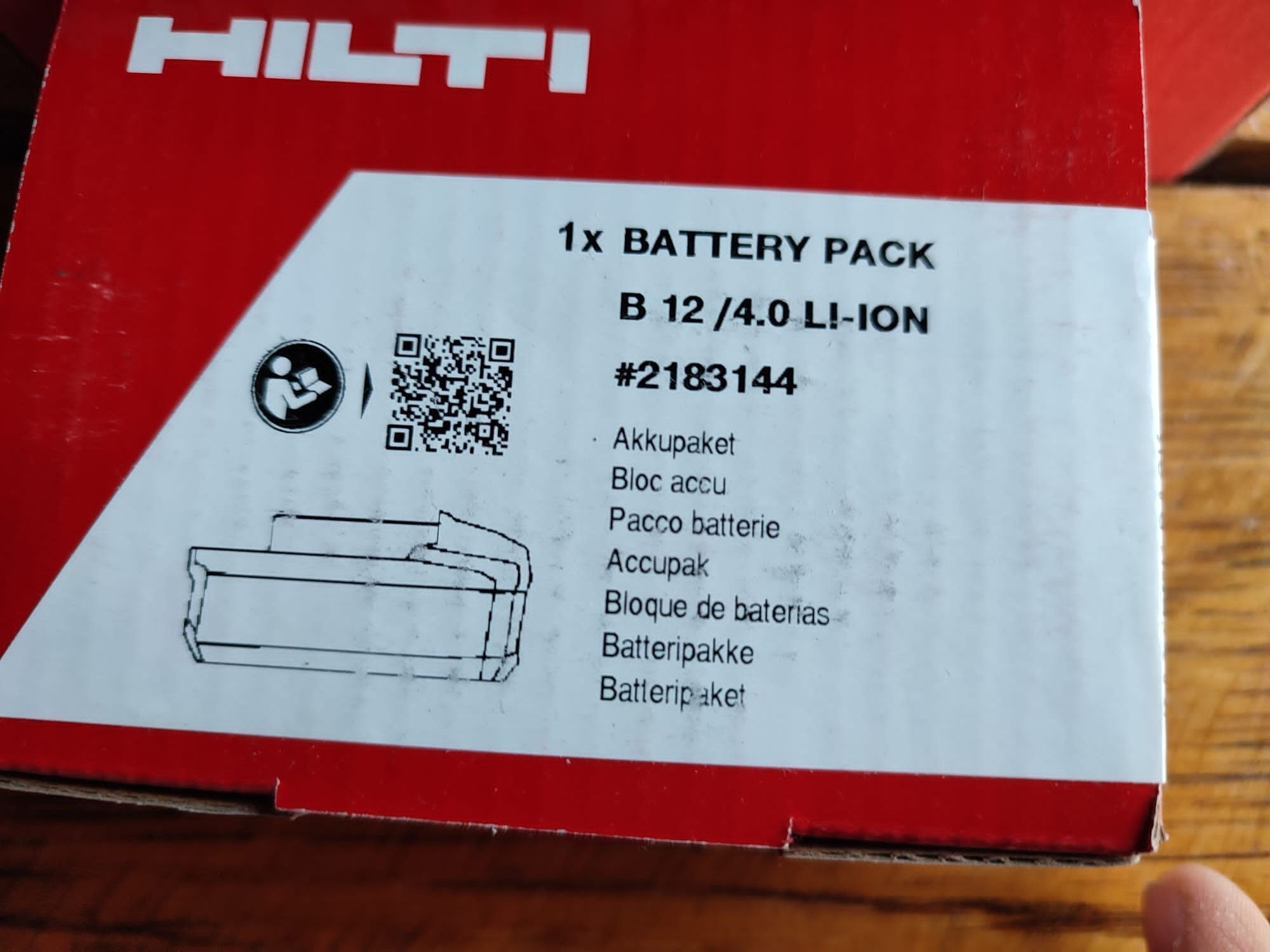 Hilti acumulatori noi